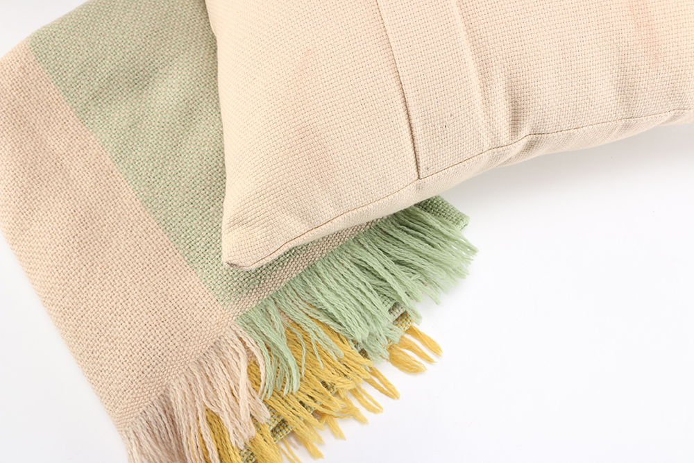 Pillows and Throw Blanket