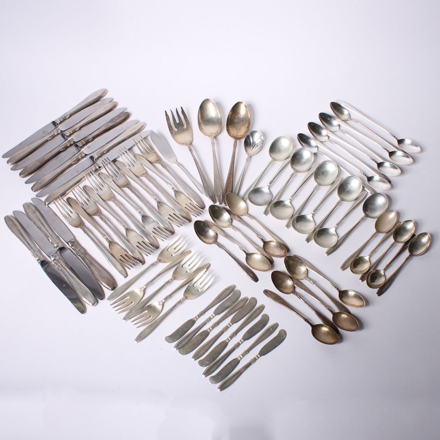 Set of Gorham "Nocturne" Sterling Silver Flatware