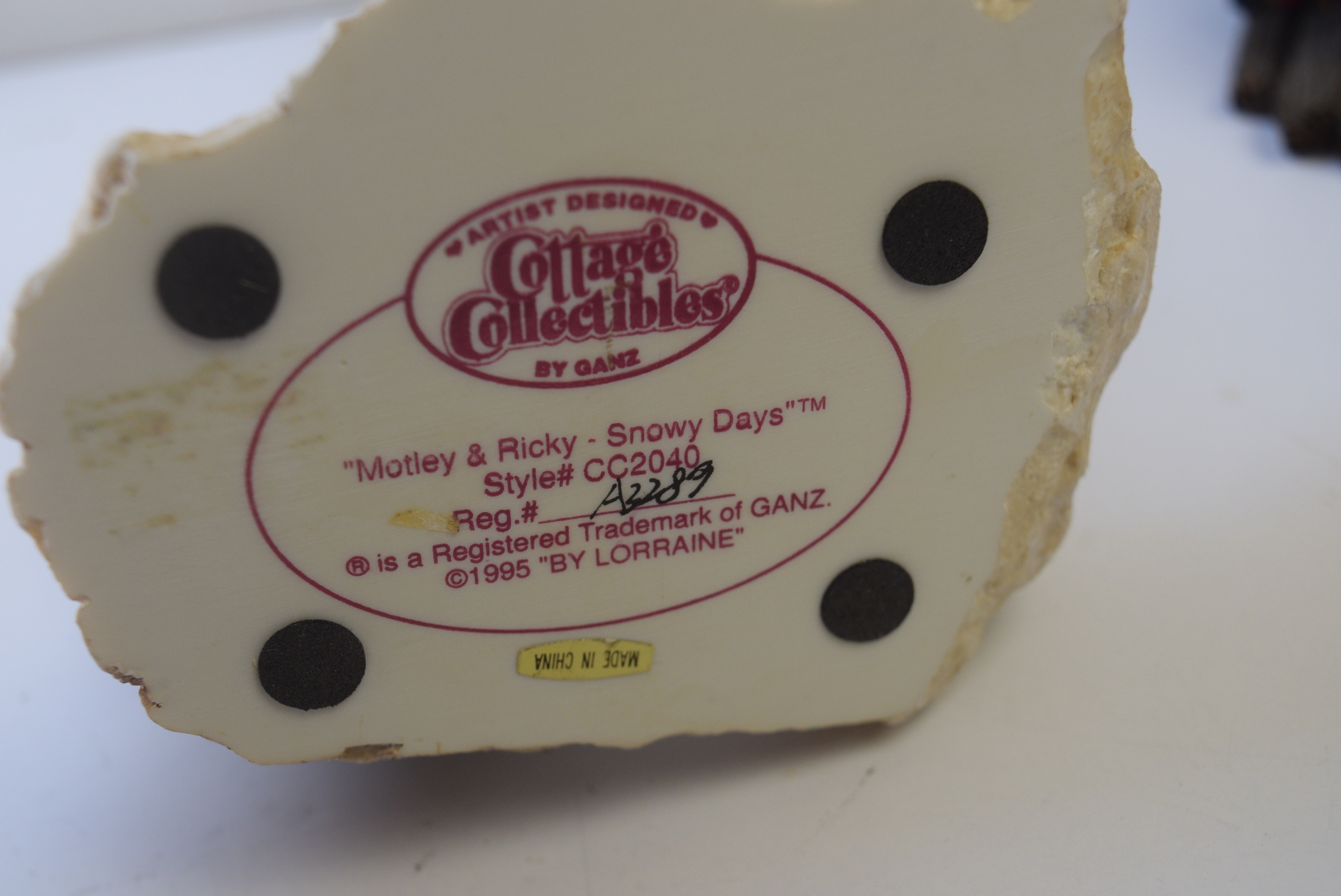 Cottage Collectibles by Ganz Bear Figurines