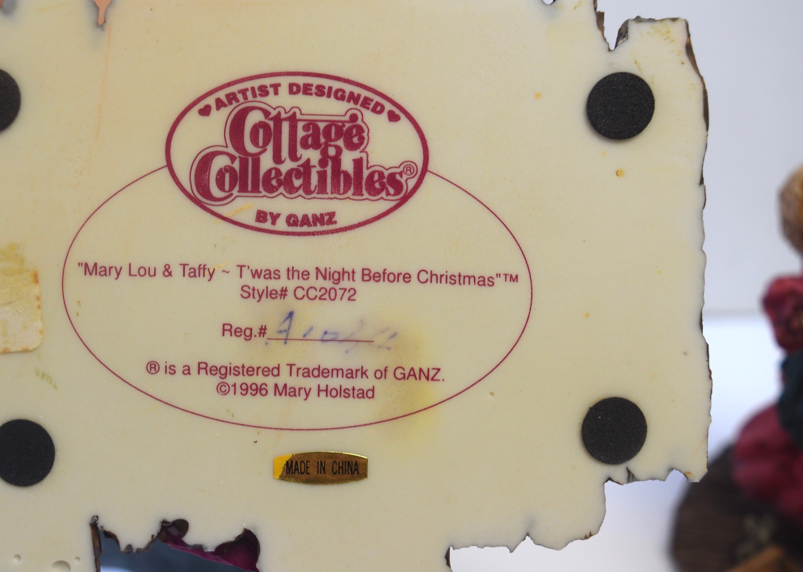 Cottage Collectibles by Ganz Bear Figurines