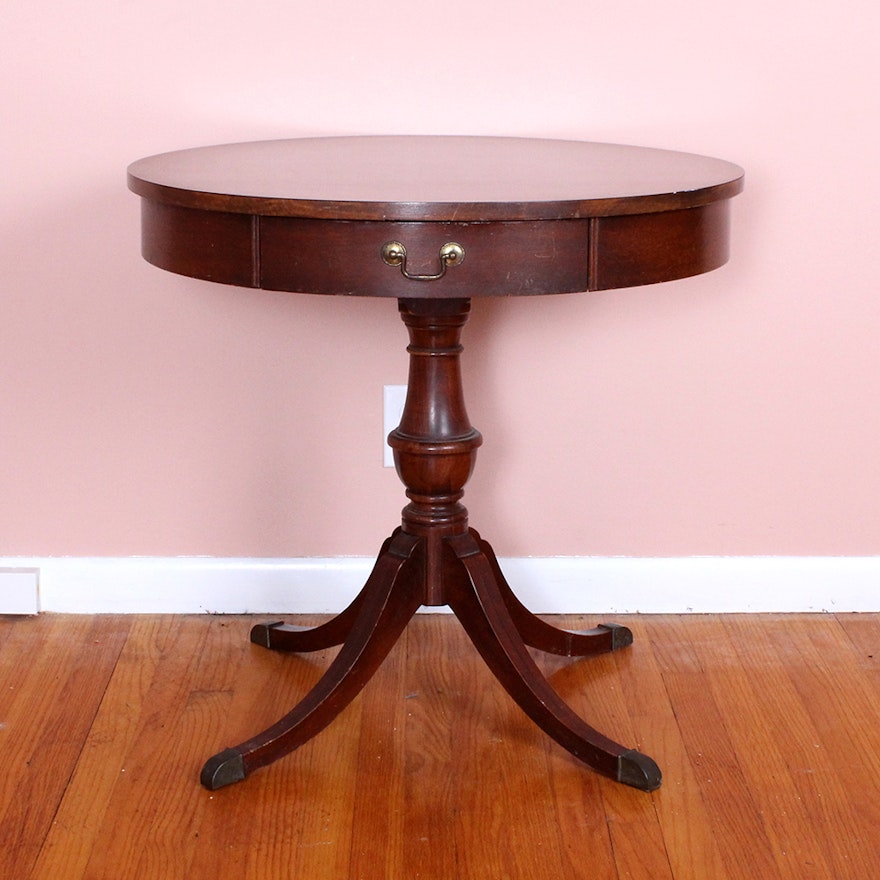 Vintage Duncan Phyfe Style Table by Mersman