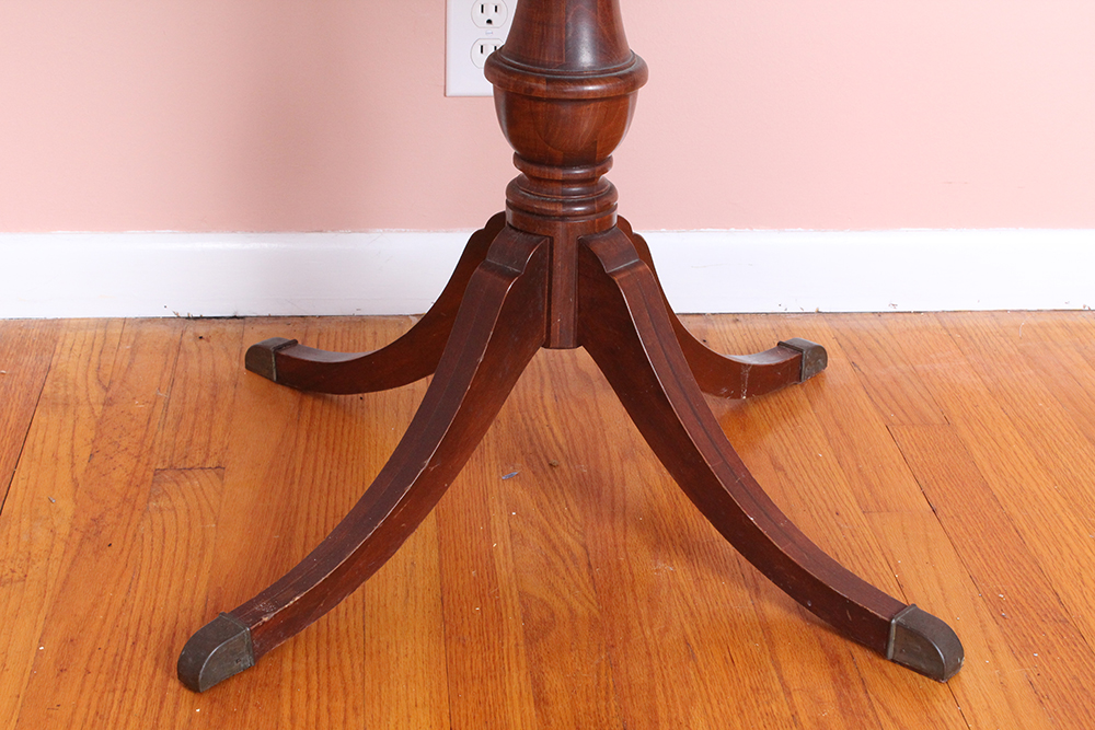 Vintage Duncan Phyfe Style Table by Mersman