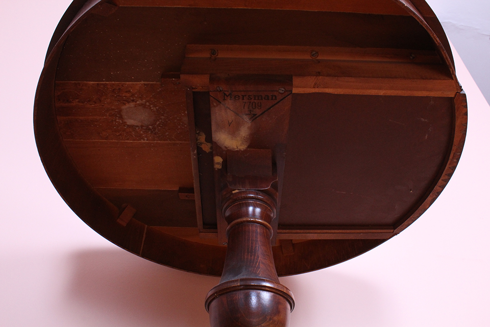 Vintage Duncan Phyfe Style Table by Mersman