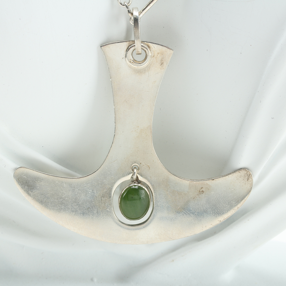 Oswaldo Guayasamín Sterling Silver Necklace and Ring