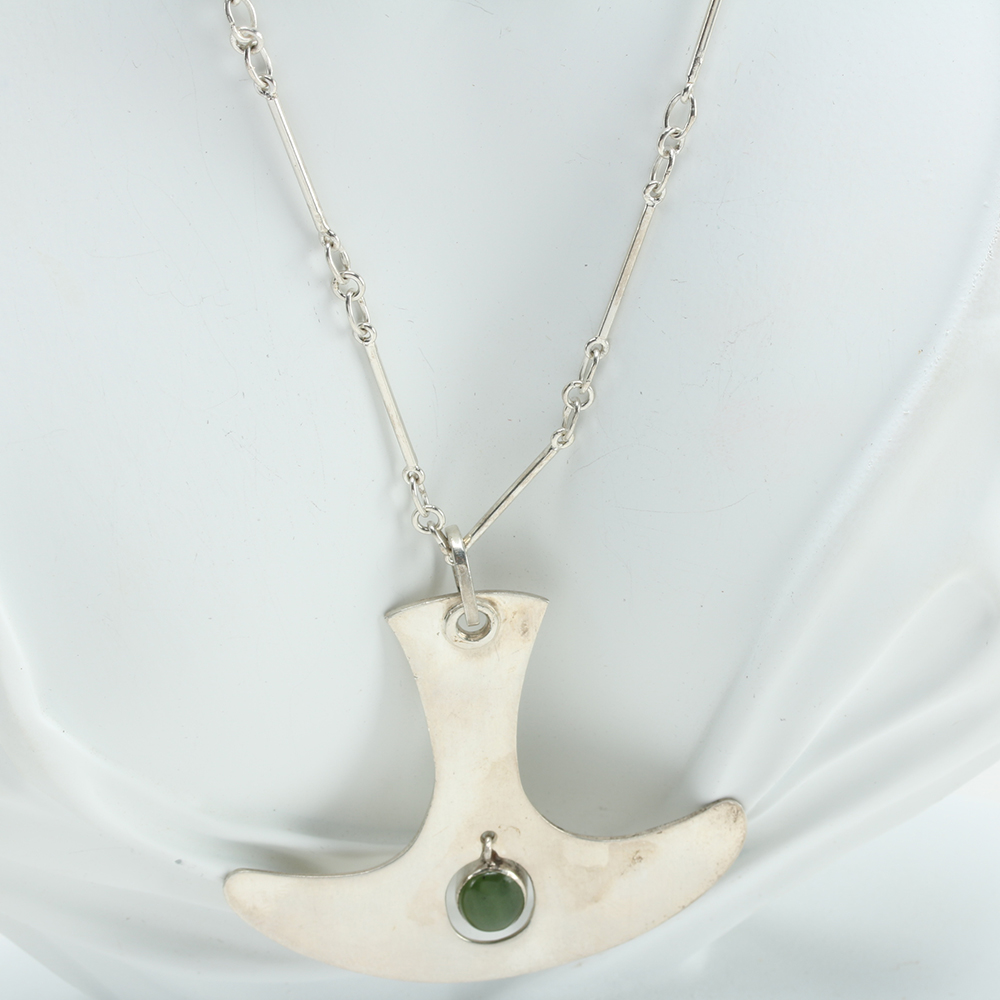 Oswaldo Guayasamín Sterling Silver Necklace and Ring