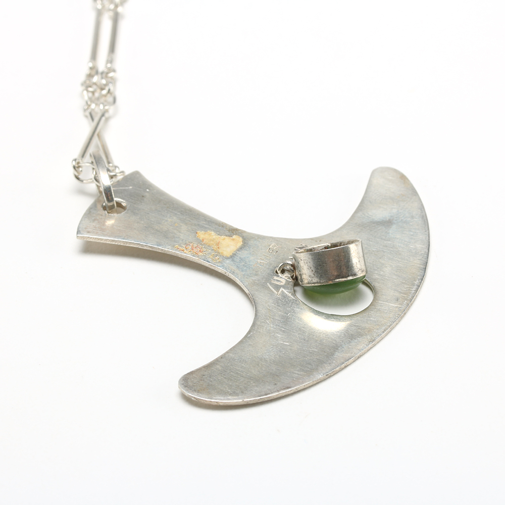 Oswaldo Guayasamín Sterling Silver Necklace and Ring
