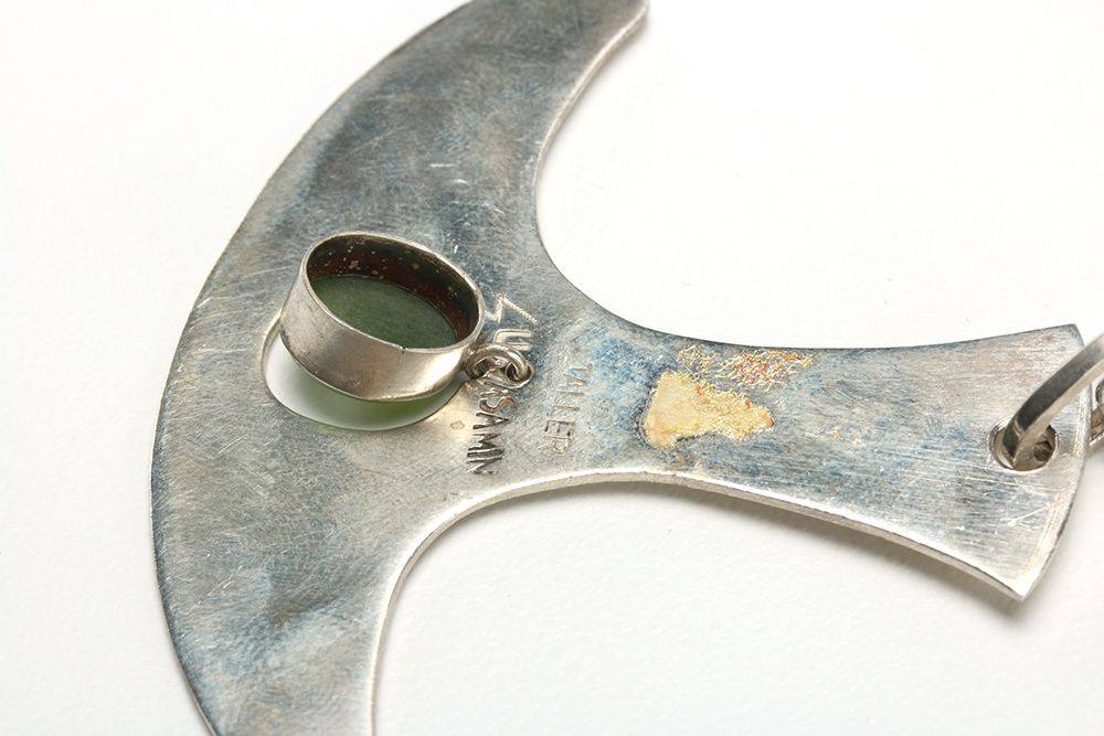Oswaldo Guayasamín Sterling Silver Necklace and Ring