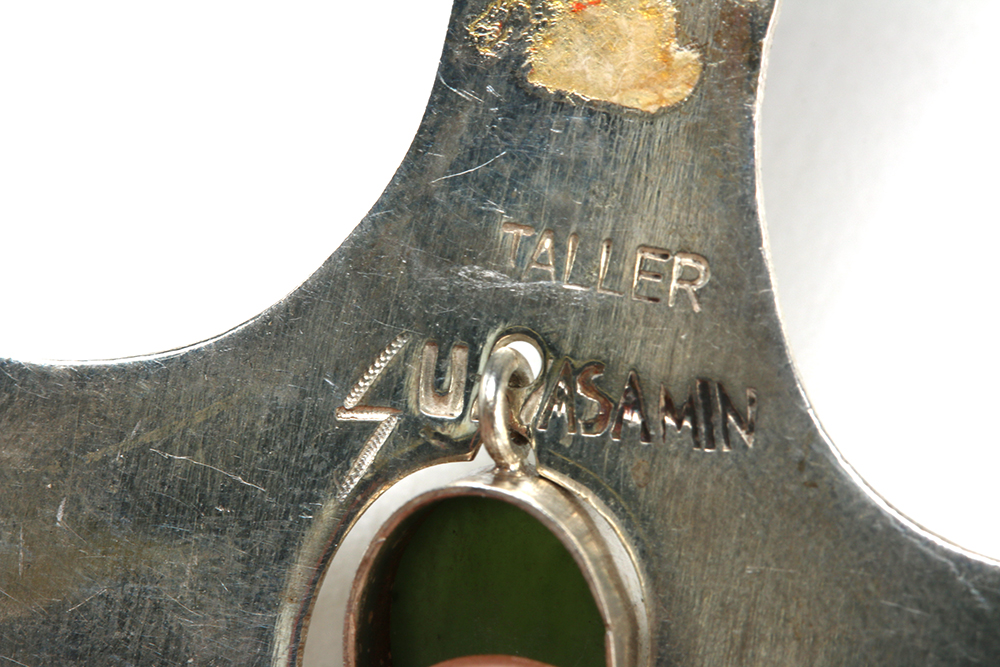 Oswaldo Guayasamín Sterling Silver Necklace and Ring