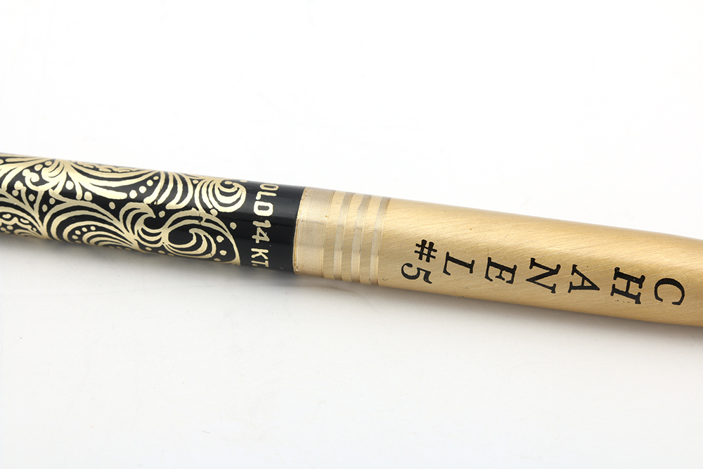 14K Yellow Gold Chanel "Arpege No. 5" Pen