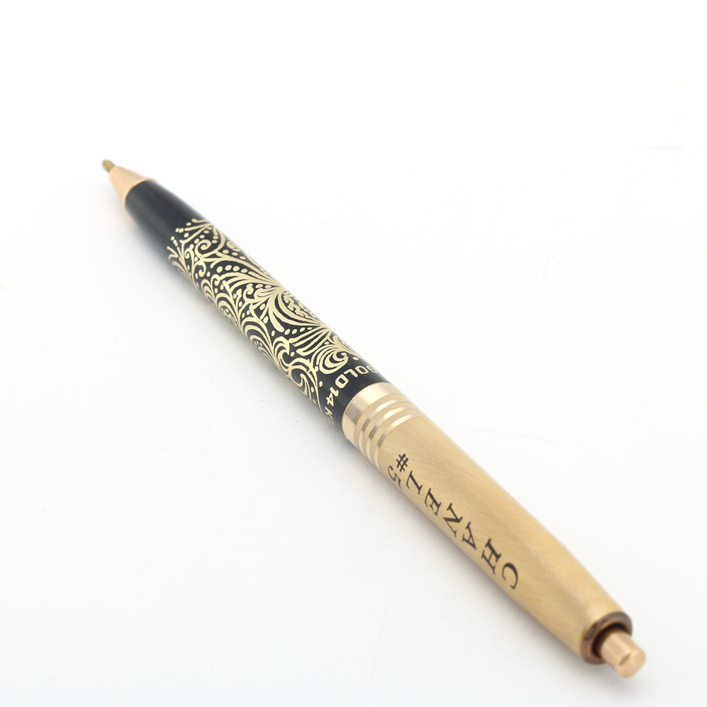 14K Yellow Gold Chanel "Arpege No. 5" Pen