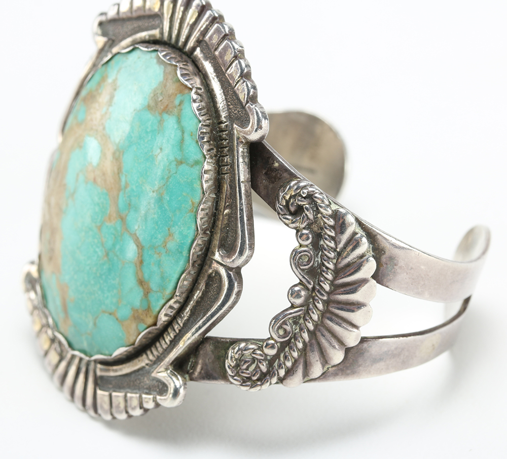 Sterling Bracelet With Turquoise