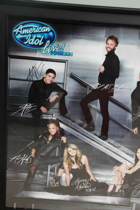 Limited Edition Autographed Collection from the 10th Anniversary American Idol Live! Tour