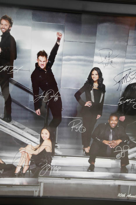 Limited Edition Autographed Collection from the 10th Anniversary American Idol Live! Tour