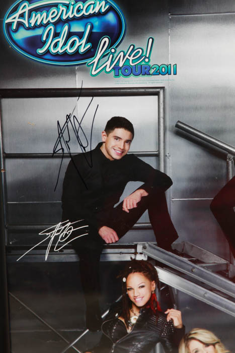 Limited Edition Autographed Collection from the 10th Anniversary American Idol Live! Tour