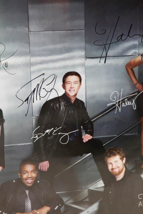 Limited Edition Autographed Collection from the 10th Anniversary American Idol Live! Tour