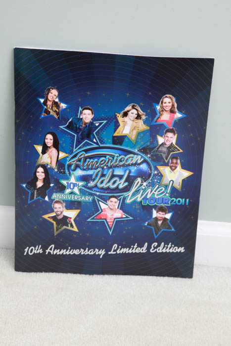Limited Edition Autographed Collection from the 10th Anniversary American Idol Live! Tour