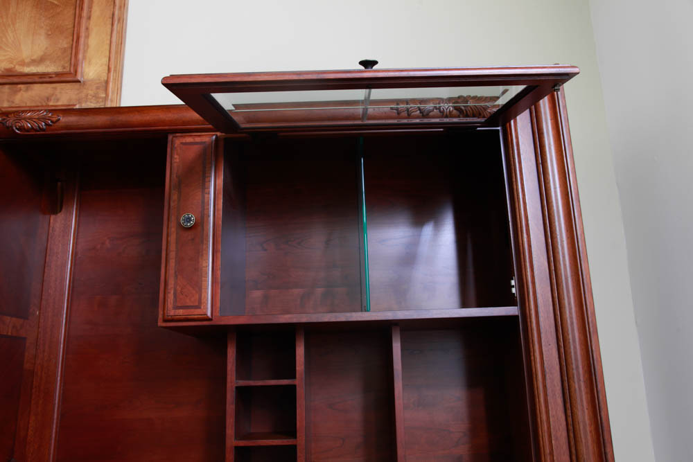 Desk with Hutch from Haverty's Premium Collection