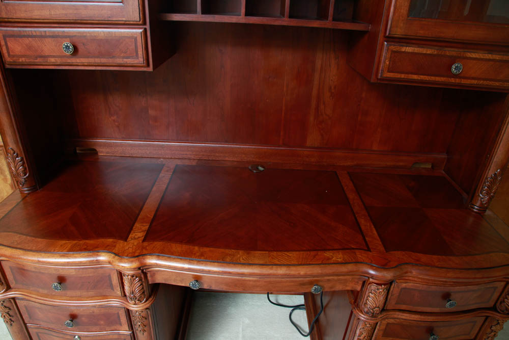 Desk with Hutch from Haverty's Premium Collection