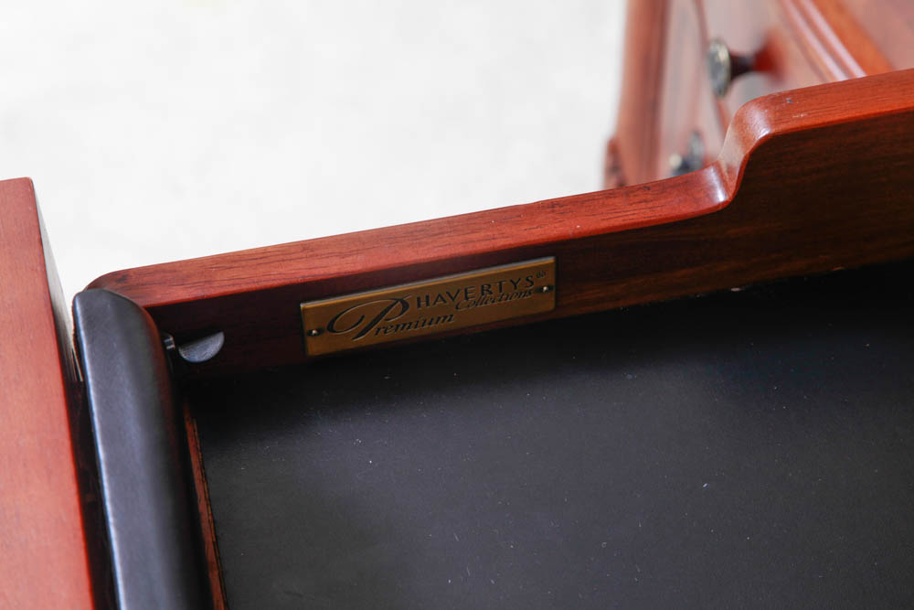 Desk with Hutch from Haverty's Premium Collection