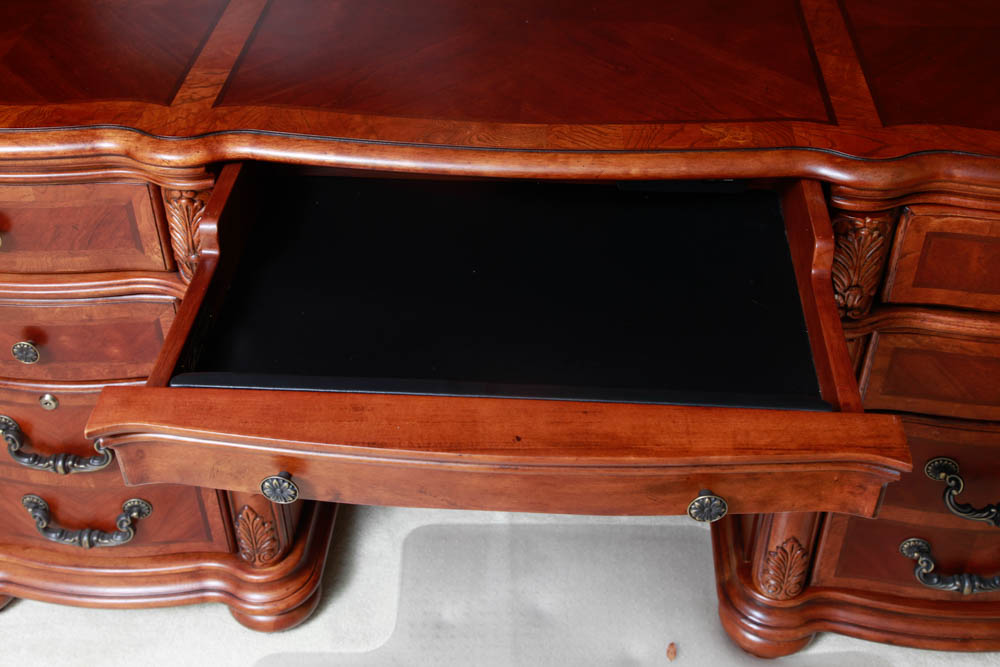Desk with Hutch from Haverty's Premium Collection
