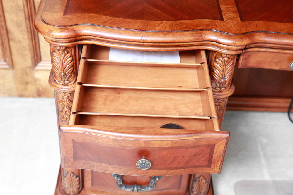 Desk with Hutch from Haverty's Premium Collection