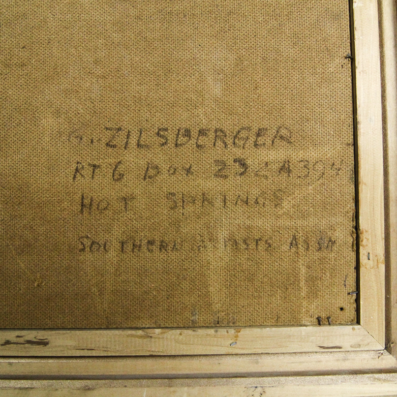 "Arkansas Winter Day" Oil Painting by George Zilsberger