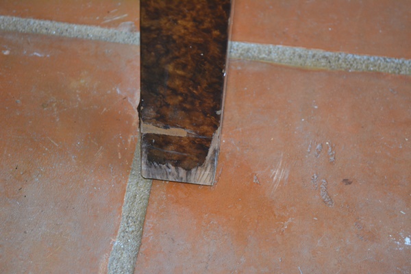 Wellington Hall Veneer Entry Table and Two  Benches