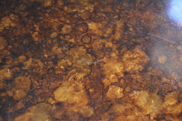 Wellington Hall Veneer Entry Table and Two  Benches