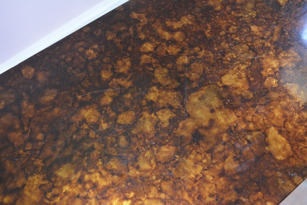 Wellington Hall Veneer Entry Table and Two  Benches