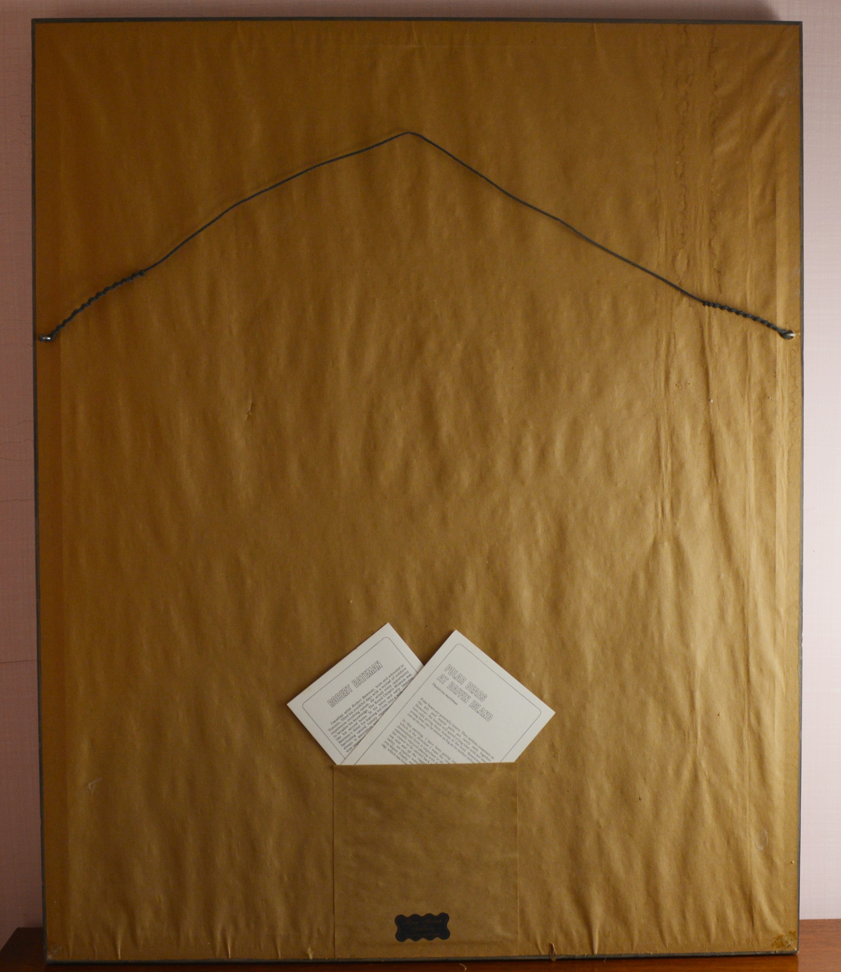 Robert Bateman "Polar Bears at Baffin Island" Offset Lithograph