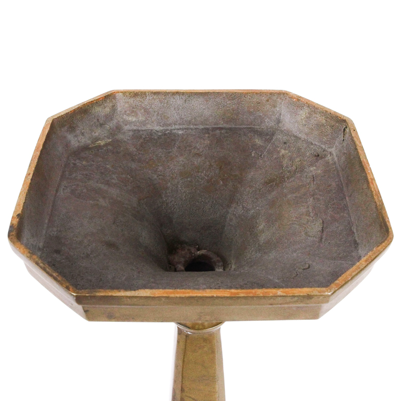 Pair of Vintage Solid Bronze Candleholders