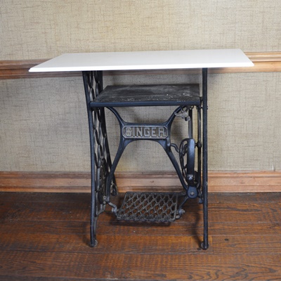 Vintage Singer Sewing Table
