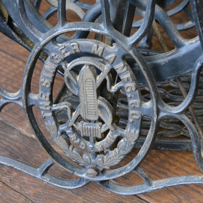 Vintage Singer Sewing Table