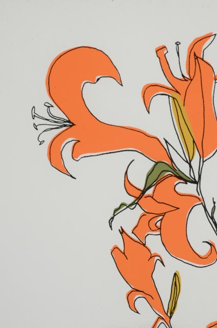 Brett Harper Original Artist's Proof Serigraph "Day Lilies"