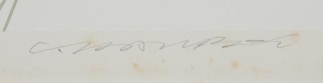 Charley Harper Limited Edition Signed Serigraph "Phancy Pheathers"