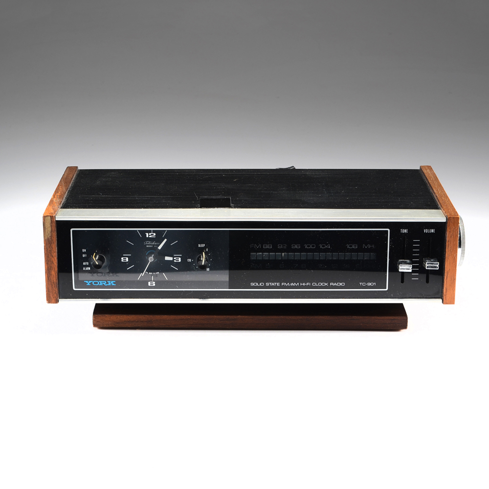 Vintage York TC-901 Clock Radio