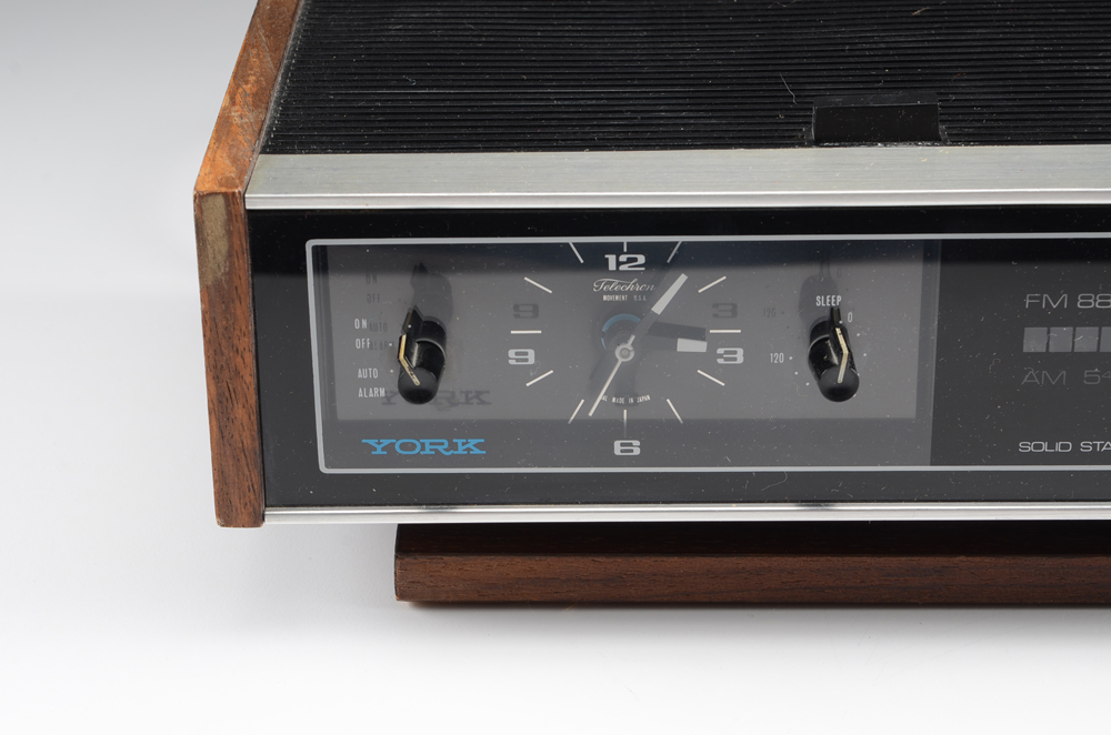 Vintage York TC-901 Clock Radio