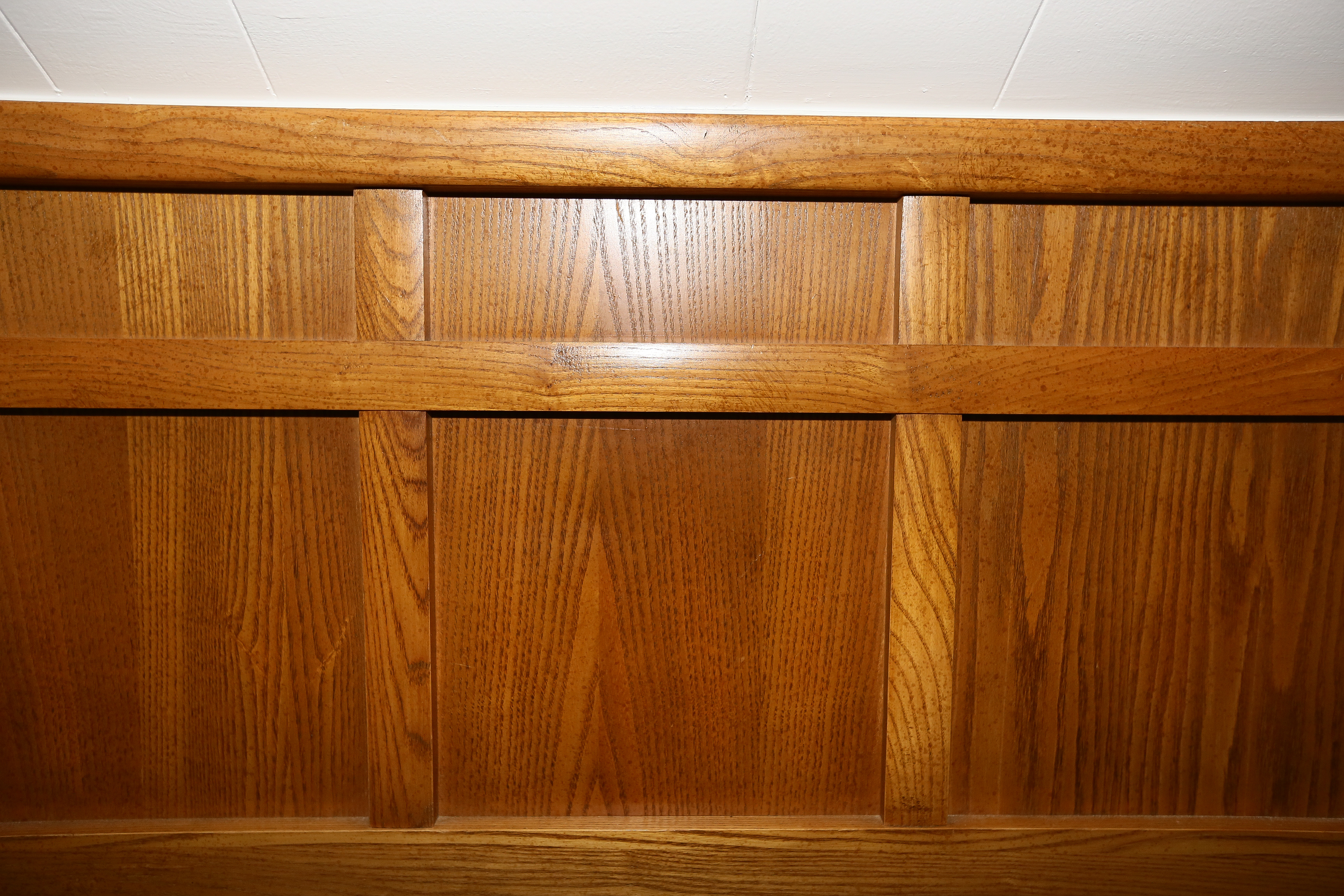 Full Size Oak Headboard