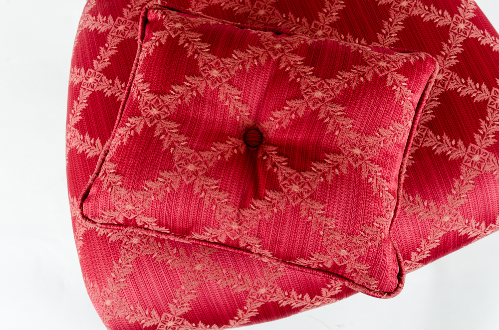 Rococo Revival Style Tufted Chair