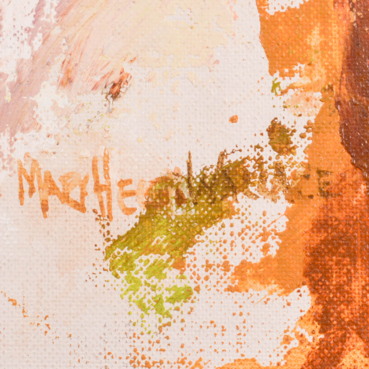 Mary Helen Wallace Signed Portrait of a Young Woman