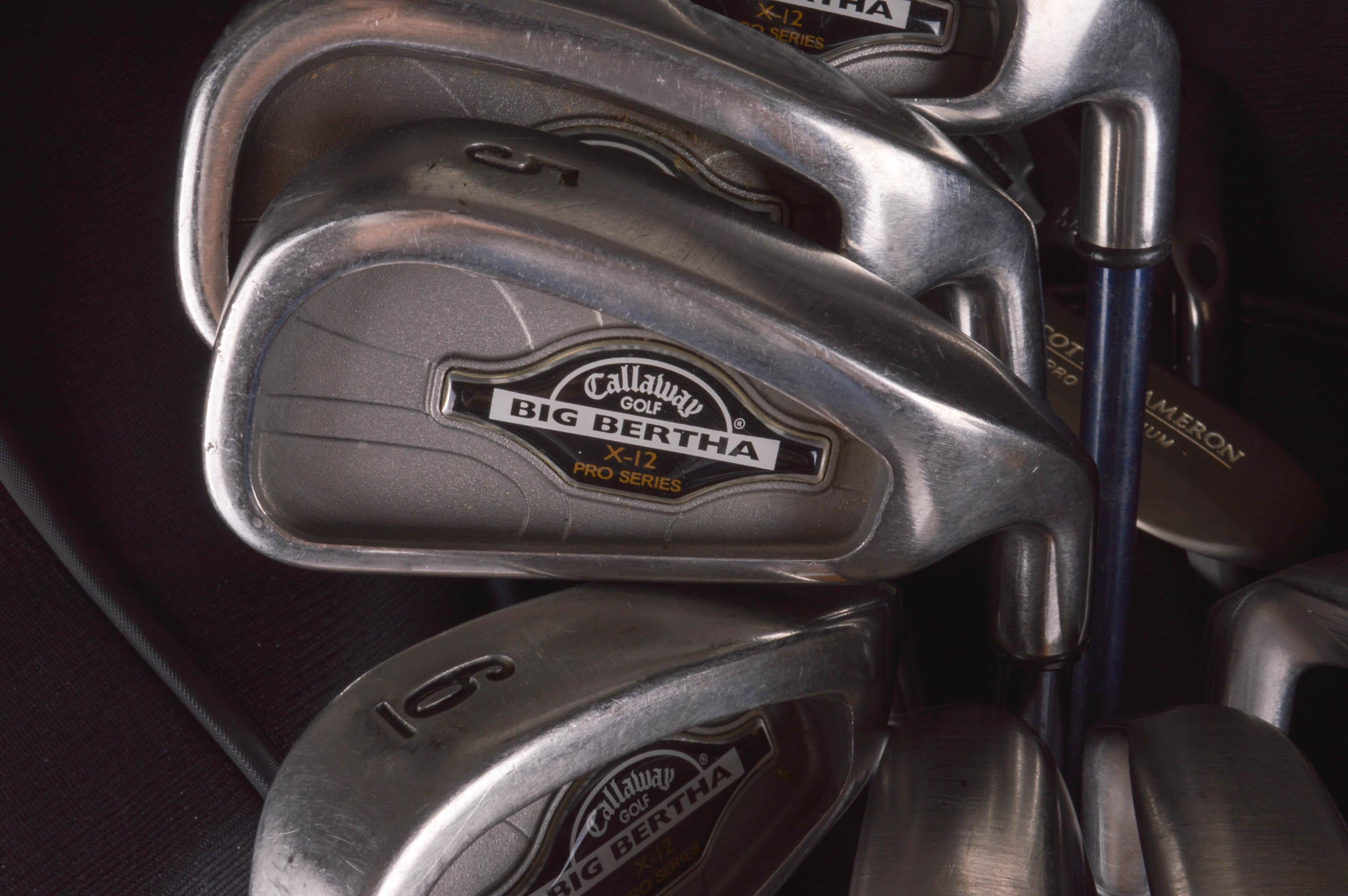 Callaway Golf Big Bertha Clubs with Ashworth Cart Bag and More