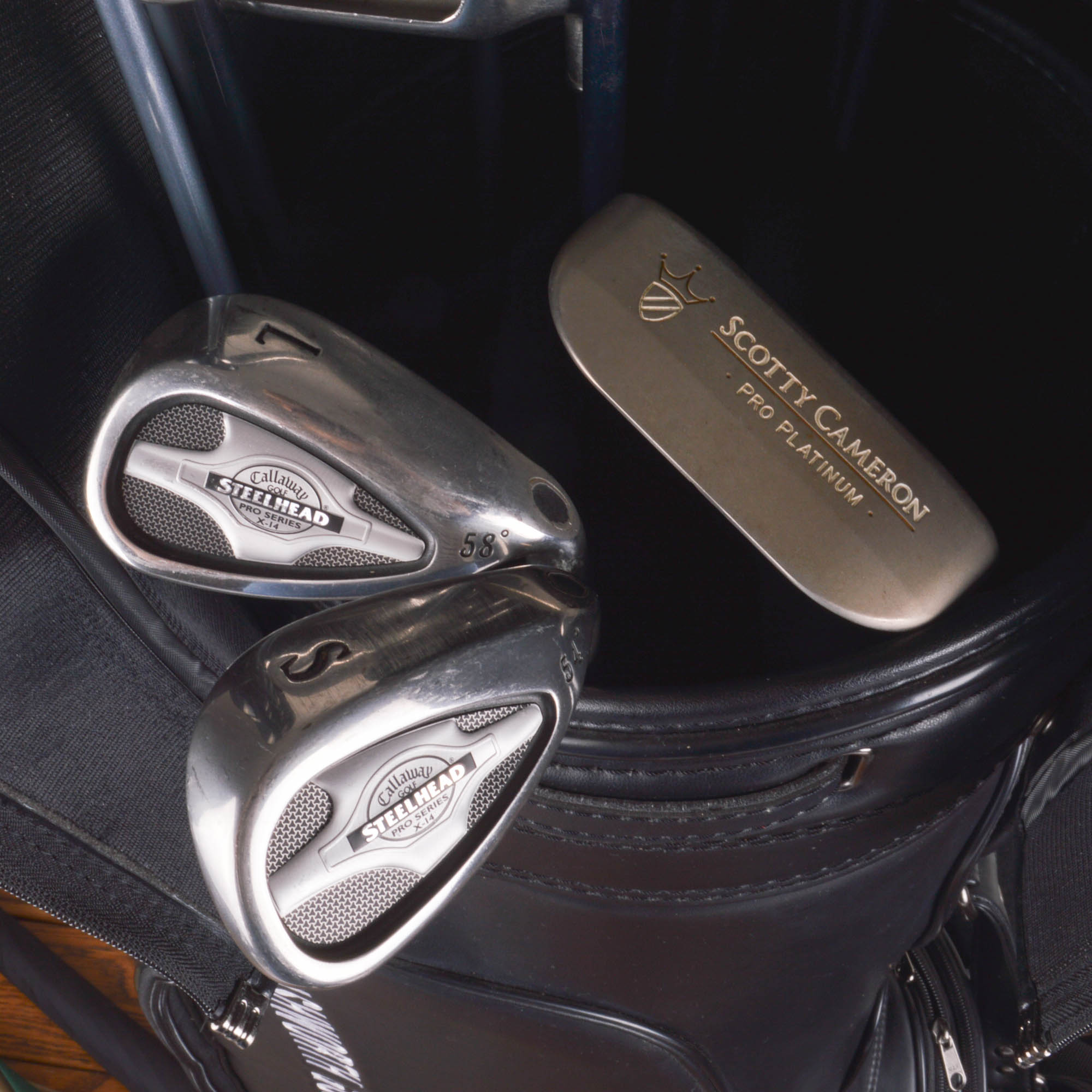 Callaway Golf Big Bertha Clubs with Ashworth Cart Bag and More