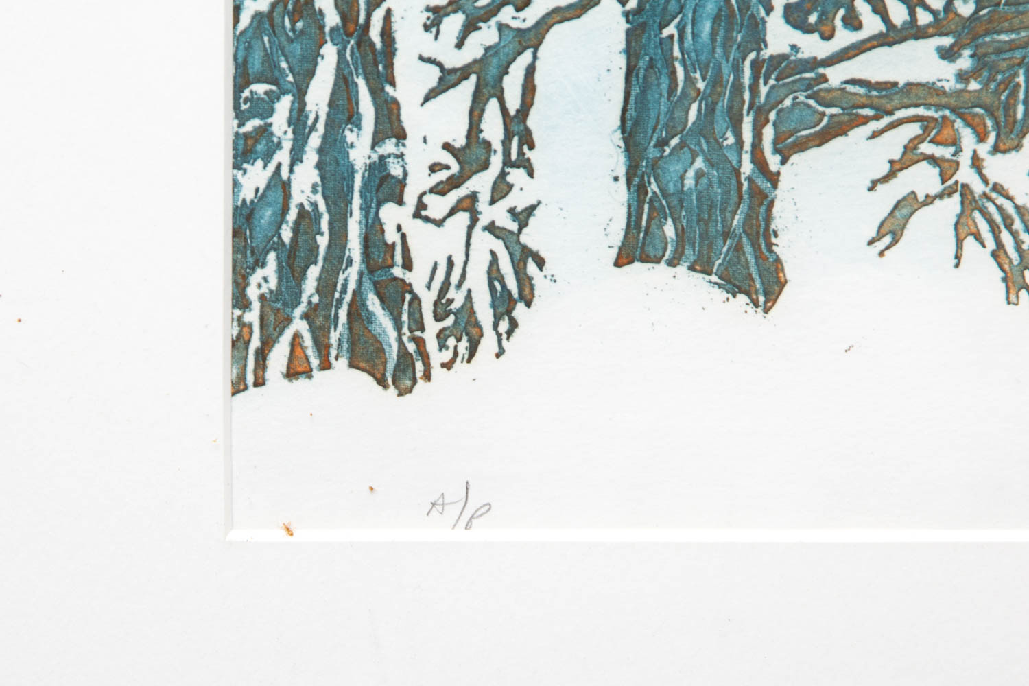 Barbara Dauman "Woodland II" Signed Limited Edition Lithograph