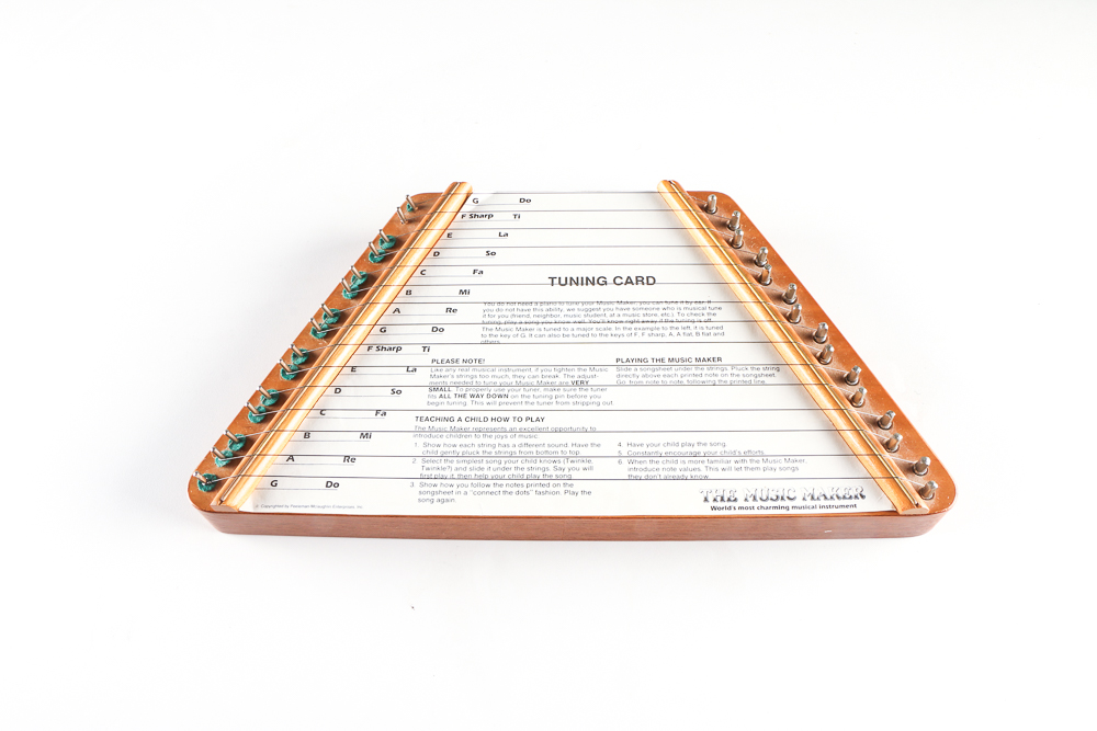 Appalachian Lap Harp With Song Instruction