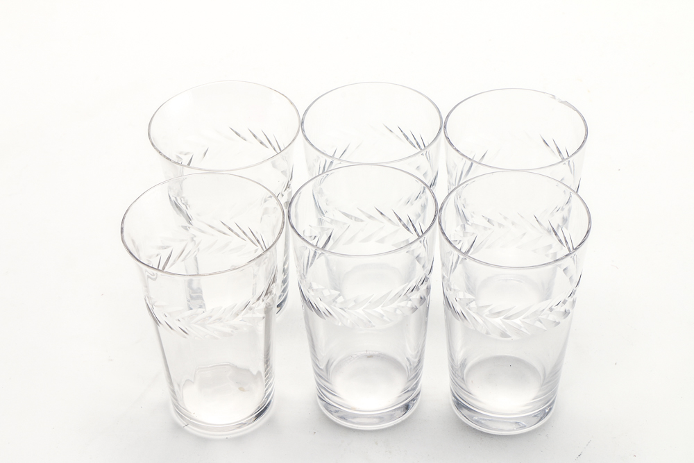Cut Glass Set