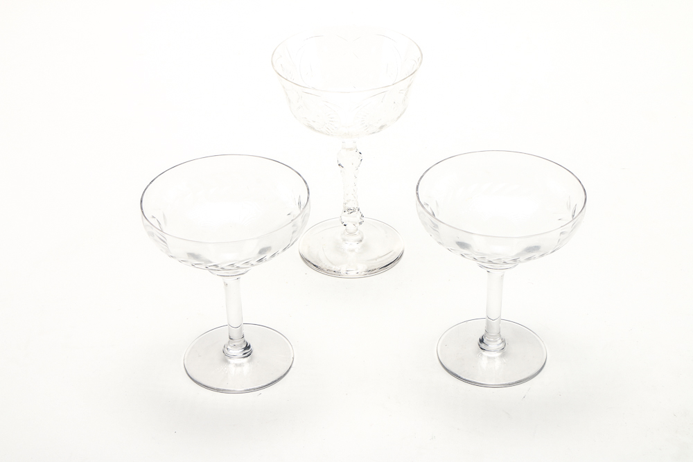 Cut Glass Set