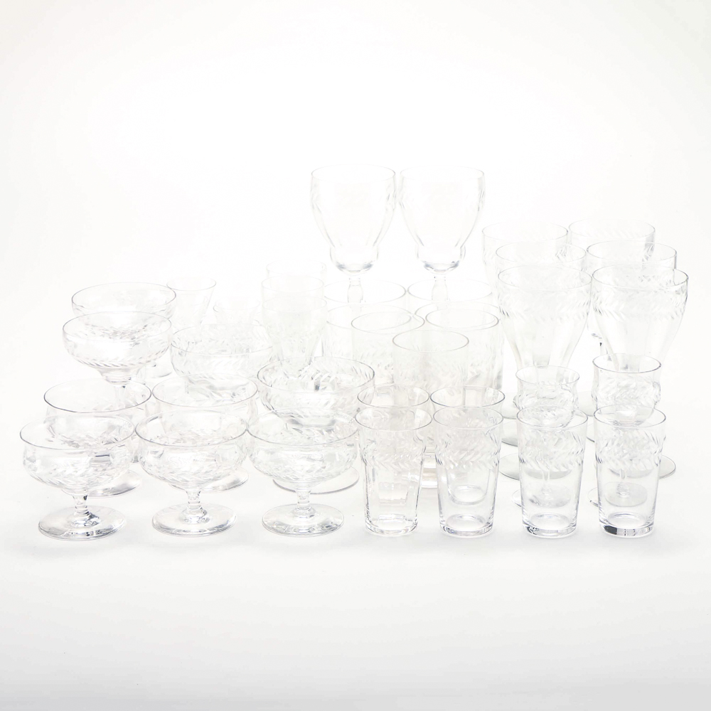 Set of Glassware
