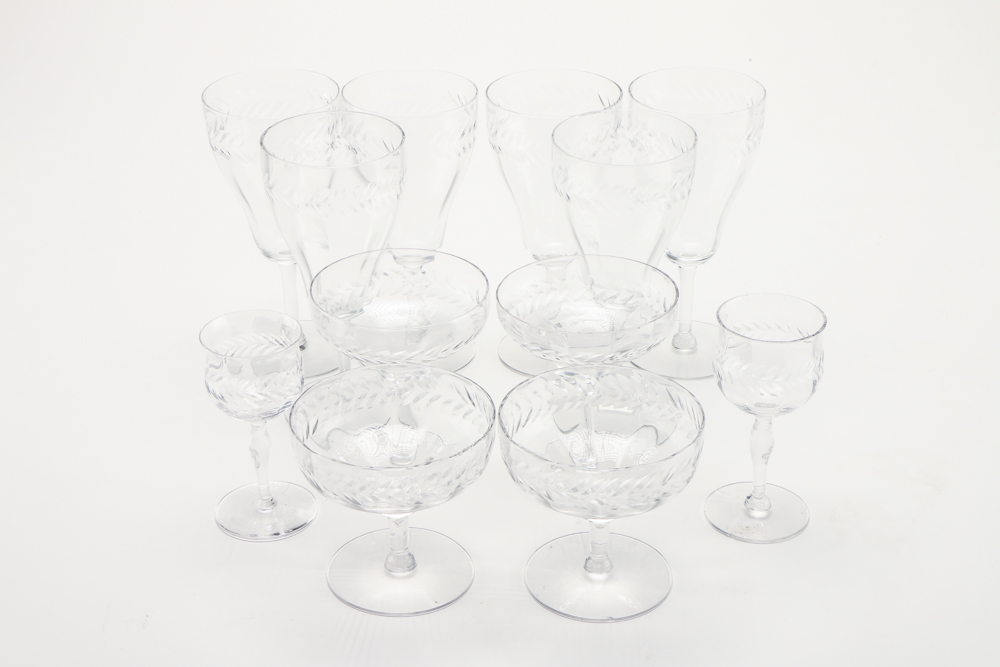 Set of Glassware