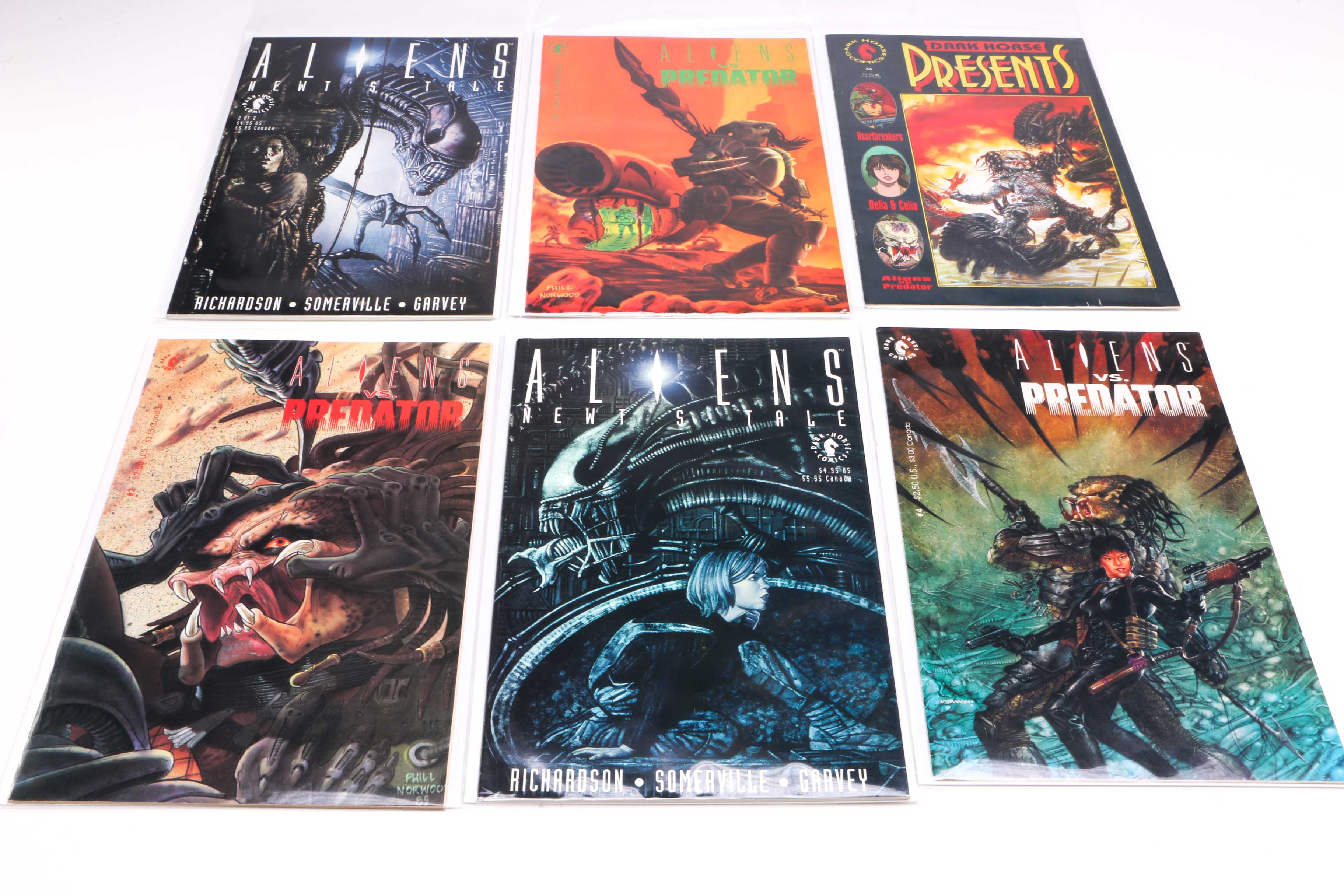 Collection of Dark Horse Comic Books