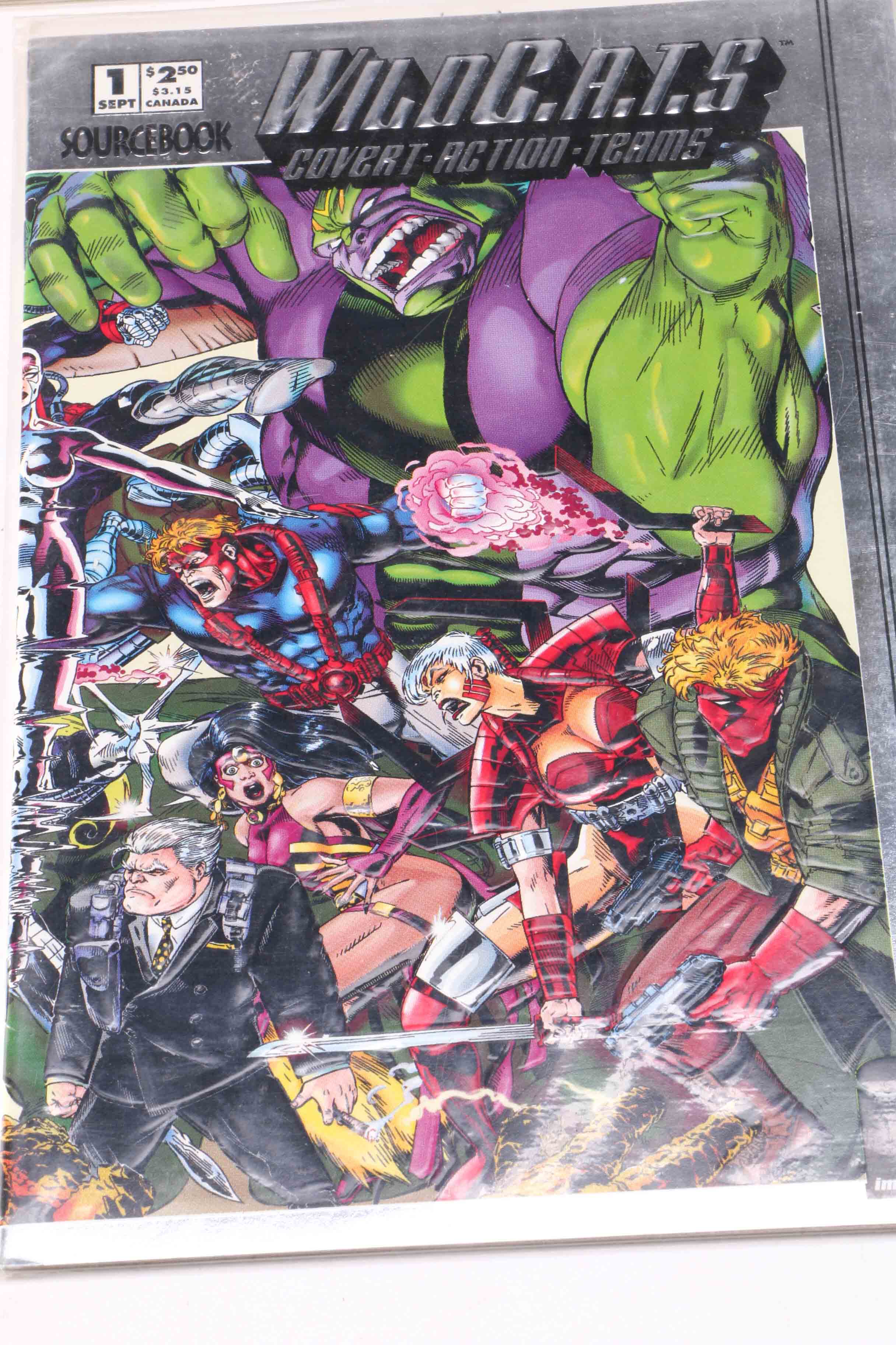 Collection of 1990s Image Comic Books